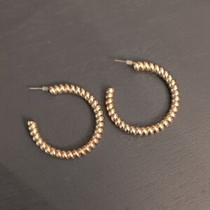Sugarfix Baublebar Gold Hoop Earrings